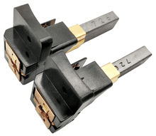 Laden Sie das Bild in den Galerie-Viewer, 1 paar Kohlebürsten mit Gehäuse für Dyson, von vorne von Kraftfeld | Werkzeughandel - Feldmann