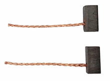 Laden Sie das Bild in den Galerie-Viewer, 1 Paar Kraftfeld Kohlebürsten 5x5x10 mm PKW / LKW 12-24V Scheibenwischer, Klima, Pumpe