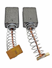 Laden Sie das Bild in den Galerie-Viewer, 1 paar Kraftfeld Motorkohlen mit Feder für Einhell PKGS 210,KGS 210/2,BT-RH 1500,Workzone WPBH 1500, Meister Basic BHKS 1200,1300 N