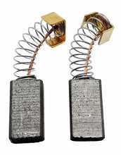 Laden Sie das Bild in den Galerie-Viewer, 1 Paar Motorkohlen mit Feder für Hilti, von vorne, von Kraftfeld, Werkzeughandel Feldmann