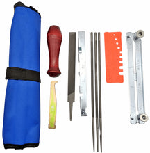 Laden Sie das Bild in den Galerie-Viewer, 10tlg Kraftfeld Feilen Schärfset 4,8mm , von oben, von Kraftfeld, Werkzeughandel Feldmann