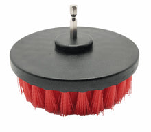 Laden Sie das Bild in den Galerie-Viewer, 15 tlg Bit Bürsten Set 1/4 HEX für Akkuschrauber Ø50,100,120mm Klett Aufsätze