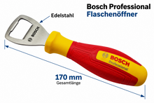Laden Sie das Bild in den Galerie-Viewer, Bosch Professional Flaschenöffner Rot/Gelb 170 mm – Produktübersicht