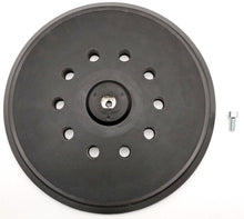 Laden Sie das Bild in den Galerie-Viewer, 225mm Kraftfeld Schleifteller mit Klettaufnahme, von oben – von Kraftfeld | Werkzeughandel - Feldmann