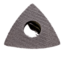 Laden Sie das Bild in den Galerie-Viewer, 26 tlg. Set Schleifplatte 80x80x80 Dreieck, im Detail– von Kraftfeld | Werkzeughandel - Feldmann