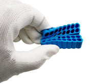 Laden Sie das Bild in den Galerie-Viewer, 2x 32 Loch Organizer + 1x 60mm, weich Magnet Bithalter, Sortimentbox Sechskant 1/4HEX – von Kraftfeld | Werkzeughandel - Feldmann