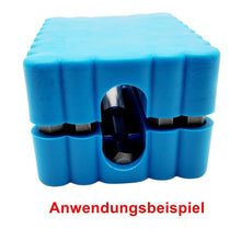 Laden Sie das Bild in den Galerie-Viewer, 2x 32 Loch Organizer + 1x 60mm Anwendung Magnet Bithalter, Sortimentbox Sechskant 1/4HEX – von Kraftfeld | Werkzeughandel - Feldmann