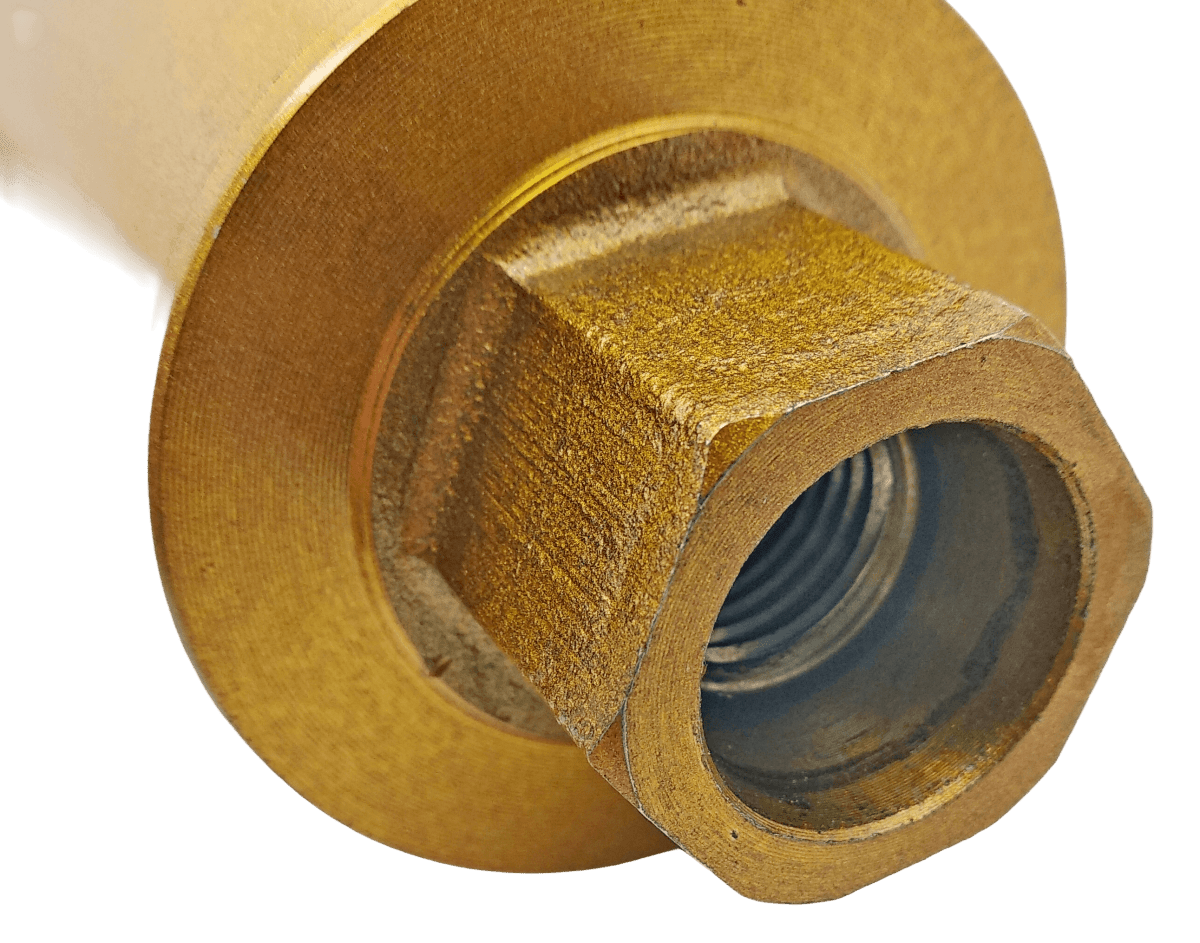 450 mm Profi Diamantbohrkrone von hinten von Kraftfeld | Werkzeughandel - Feldmann