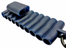 Laden Sie das Bild in den Galerie-Viewer, 22 Loch Gummi Bit Organizer + Karabiner Sortimentbox Sechskant 1/4 HEX Bithalter