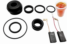 Laden Sie das Bild in den Galerie-Viewer, Service Pack Verschleißteil Satz für Bosch GSH 5 CE Wartung Reparatur Set + Fett