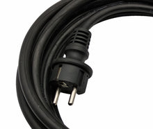 Laden Sie das Bild in den Galerie-Viewer, Anschlusskabel 5m H07RN-F 3x1,5 mm² Gummileitung mit Schukostecker und Aderendhülsen