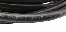 Laden Sie das Bild in den Galerie-Viewer, H07RN-F Gummileitung 3x1,5 mm² 5m Kabelmantel Detail robust flexibel schwarz