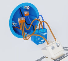 Laden Sie das Bild in den Galerie-Viewer, Shelly 1 Gen3 Einbau hinter Lichtschalter Verkabelung Installation Unterputz Smart Home