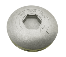 Laden Sie das Bild in den Galerie-Viewer, Alu Profi Mähkopf mit 3mm 4 - Kant von unten – von Kraftfeld | Werkzeughandel - Feldmann