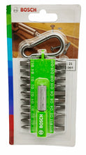 Laden Sie das Bild in den Galerie-Viewer, Bosch 21 - tlg Schrauberbit - Original mit Verpackung – von Bosch | Werkzeughandel - Feldmann