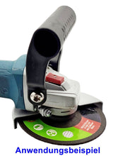 Laden Sie das Bild in den Galerie-Viewer, Bügelgriff für Winkelschleifer M10 und M8 Gewinde Betonschleifer 70mm, angewendet Bosch Makita Metabo Flex – von Kraftfeld | Werkzeughandel - Feldmann