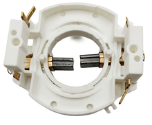 Laden Sie das Bild in den Galerie-Viewer, Bürstenhalter,, Kohlehalter incl Kohlebürsten für Bosch GSB 18 , von oben – von Kraftfeld | Werkzeughandel - Feldmann