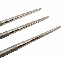 Laden Sie das Bild in den Galerie-Viewer, Diamantfeile 4 4,8 5,5mm für 1/4'',0,325',''3/8",.404" Rundfeile Kette Sägekette Feile – von Kraftfeld | Werkzeughandel - Feldmann