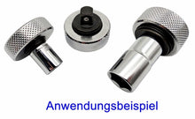 Laden Sie das Bild in den Galerie-Viewer, Fingerratsche Mini Knarre Umschaltknarre 1/4 3/8 1/2" Zoll Umschalter angewendet Haltekugel – von Kraftfeld | Werkzeughandel - Feldmann