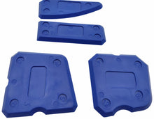 Laden Sie das Bild in den Galerie-Viewer, Fugen Set 4tlg Fugenglätter Silikon, von oben Acryl Dichtstoff Abzieher Werkzeug R2 - R12 – von Kraftfeld | Werkzeughandel - Feldmann