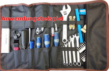 Laden Sie das Bild in den Galerie-Viewer, große Werkzeugtasche Rolltasche - gefüllt Werkzeugrolle KFZ Motorrad Camping LKW Schiff – von Kraftfeld | Werkzeughandel - Feldmann