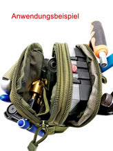 Laden Sie das Bild in den Galerie-Viewer, Gürtel Werkzeug Tasche wasserdichtes Nylon 600D, taktische Einsatztasche angewendet innen – von Kraftfeld | Werkzeughandel - Feldmann