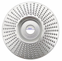 Laden Sie das Bild in den Galerie-Viewer, Holz Schleifteller Raspelscheibe Ø100mm, Details, von Kraftfeld, Werkzeughandel Fedmann