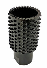 Laden Sie das Bild in den Galerie-Viewer, Holz Zylinderfräser Raspel Ø 30mm , von vorne Länge 60 mm M14 Innengewinde für Winkelschleifer– von Kraftfeld | Werkzeughandel - Feldmann