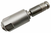 Laden Sie das Bild in den Galerie-Viewer, kompakter HEX 6Kant (10mm) Adapter für kleine 13mm Spann Bohrfutter (Akkuschrauber) und 1/2" (Schlagschrauber) zu SDS Plus Aufnahme Bohrer Meißel HEX 6 Kant auf SDS - Plus L: nur 150mm – von Kraftfeld | Werkzeughandel - Feldmann