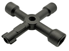 Laden Sie das Bild in den Galerie-Viewer, Kraftfeld Schaltschrank Schlüssel universell einsetzbar, Innenvierkant 6 - von vorne – von Kraftfeld | Werkzeughandel - Feldmann