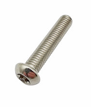 Laden Sie das Bild in den Galerie-Viewer, Linsenkopfschrauben Torx M6,M8,M10,M12 30 - 120mm Vollgewinde Edelstahl A2 V2A VA DIN ISO 7380 Maschinenschrauben Inenbereich und Außenbereich geeignet. Maschinenbau, Metallbau, Garten, Terrasse – von Kraftfeld | Werkzeughandel - Feldmann