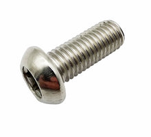 Laden Sie das Bild in den Galerie-Viewer, Linsenkopfschrauben Torx M6,M8,M10,M12 30 - 120mm Vollgewinde Edelstahl A2 V2A VA DIN ISO 7380 Maschinenschrauben Inenbereich und Außenbereich geeignet. Maschinenbau, Metallbau, Garten, Terrasse – von Kraftfeld | Werkzeughandel - Feldmann