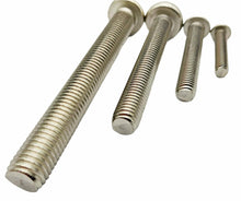 Laden Sie das Bild in den Galerie-Viewer, Linsenkopfschrauben Torx M6,M8,M10,M12 30 - 120mm Vollgewinde Edelstahl A2 V2A VA DIN ISO 7380 Maschinenschrauben Inenbereich und Außenbereich geeignet. Maschinenbau, Metallbau, Garten, Terrasse – von Kraftfeld | Werkzeughandel - Feldmann