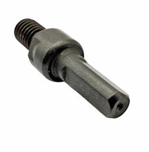 Laden Sie das Bild in den Galerie-Viewer, M10 Adapter 3 - Kant Schaft 9mm für Akkuschrauber, von hinten Schleifteller; Länge:51mm – von Kraftfeld | Werkzeughandel - Feldmann