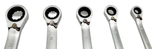 Laden Sie das Bild in den Galerie-Viewer, Maul Gabelschlüssel Satz CRV 8,10,13,14,17 mm Set Ratsche Ringschlüssel gekröpft, Details – von Kraftfeld | Werkzeughandel - Feldmann