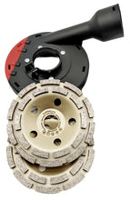 Laden Sie das Bild in den Galerie-Viewer, Ø 125mm Absaughaube für Winkelschleifer Flex Estrich Schleiftopf Variantenartikel Betonschleifer – von Kraftfeld | Werkzeughandel - Feldmann