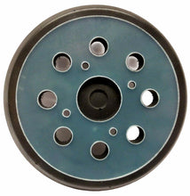 Laden Sie das Bild in den Galerie-Viewer, Ø 125mm Klett Schleifteller, von oben, von Kraftfeld, Werkzeughandel Feldmann