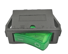 Laden Sie das Bild in den Galerie-Viewer, Schalter KCD3 AN1 AUS,grün, beleuchtet von oben von Kraftfeld | Werkzeughandel - Feldmann