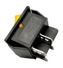 Laden Sie das Bild in den Galerie-Viewer, Schalter KCD4 AN1 AUS, gelb - orange, beleuchtet, 4 pin / 4 polig, 250 V, 16 A / 125V, 20A, seitlich – von Kraftfeld | Werkzeughandel - Feldmann