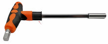 Laden Sie das Bild in den Galerie-Viewer, Schraubendreher T Griff / Kraftgriff Bithalter Bit Aufnahme Halter von neben , von Kraftfeld, Werkzeughandel Feldmann
