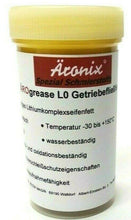 Laden Sie das Bild in den Galerie-Viewer, (108€/1L) 100ml Äronix ÄROgrease L0 Getriebefließfett 7705 Fett teilsynthetisch - 30 bis +150°C NLGI 0 Bohrhammer Schlagwerk Getriebe Lager – von Äronix | Werkzeughandel - Feldmann