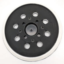 Laden Sie das Bild in den Galerie-Viewer, 125 mm Kraftfeld Klett Schleifteller von oben von Kraftfeld | Werkzeughandel - Feldmann