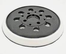 Laden Sie das Bild in den Galerie-Viewer, 125 mm Kraftfeld Klett Schleifteller von vorne, von Kraftfeld | Werkzeughandel - Feldmann