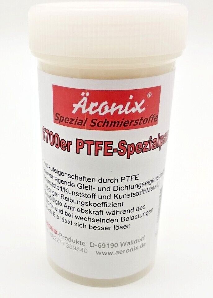 100g Äronix PTFE Spezial Paste 6700 SILICONFREI Spezial Fett Kunststof –  Werkzeughandel-Feldmann