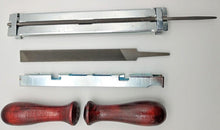 Laden Sie das Bild in den Galerie-Viewer, 6tlg Feilen Schärfset 4mm f. 1/4'' und 3/8" Kette Sägekette Motorsäge Kettensäge – von Kraftfeld | Werkzeughandel - Feldmann