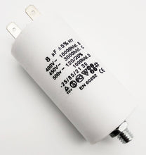 Laden Sie das Bild in den Galerie-Viewer, Kondensator 4 Pin bis 500V~ AC 8,10,12,14,16,20,25,35,40,45 µF uf mit Gewinde – von Kraftfeld | Werkzeughandel - Feldmann