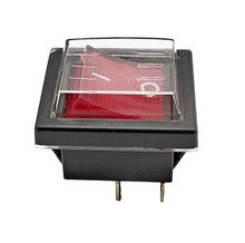 Laden Sie das Bild in den Galerie-Viewer, Schalter KCD4 AN1 AUS, Spritzwasserschutz, rot beleuchtet 4 polig / 4 Pin, 250 V