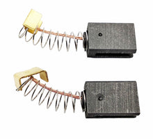 Laden Sie das Bild in den Galerie-Viewer, 1 Paar Kraftfeld Kohlebürsten für PARKSIDE PBH 1500 C3, PBH-1500 C 3; 6 x 10 x 15 mm
