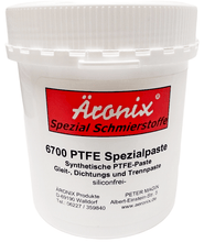 Laden Sie das Bild in den Galerie-Viewer, (109€/Kg) 500g Äronix PTFE Spezial Paste 6700 siliconfrei Spezial Fett Kunststoff Plastik – von Äronix | Werkzeughandel - Feldmann
