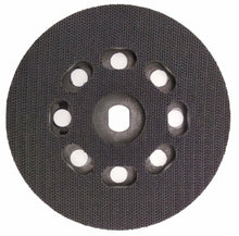 Laden Sie das Bild in den Galerie-Viewer, 125 mm Kraftfeld Klett Schleifteller mit Metallkernvon unten, von Kraftfeld, Werkzeughandel Feldmann
